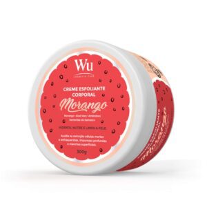 CREME ESFOLIANTE CORPORAL MORANGO WU