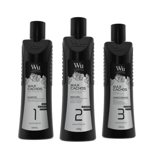 Kit Max Cachos Manutenção WU 350ml