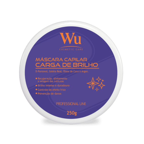 MÁSCARA CAPILAR CARGA DE BRILHO WU 250g