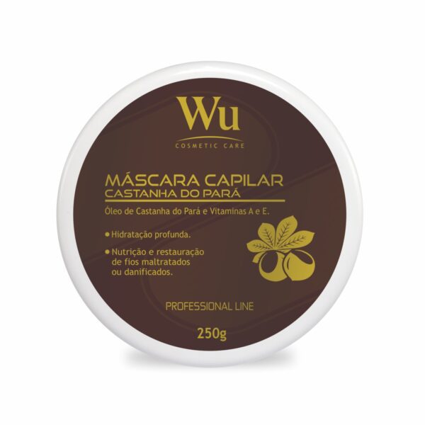 MÁSCARA CAPILAR CASTANHA DO PARÁ WU 250g