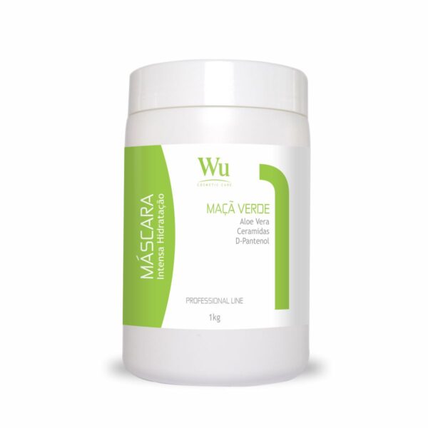 MÁSCARA CAPILAR MAÇÃ VERDE WU 1Kg