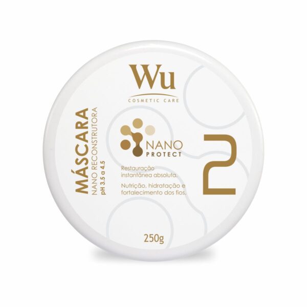 MÁSCARA CAPILAR NANO PROTECT WU 250g