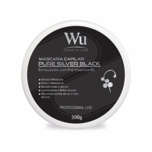 MÁSCARA CAPILAR PURE SILVER BLACK WU 300g