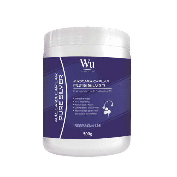 MÁSCARA CAPILAR PURE SILVER WU 500g