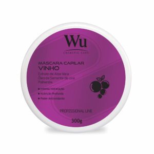 MÁSCARA CAPILAR VINHO WU 300g