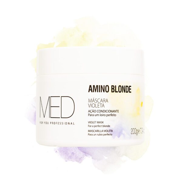 MÁSCARA VIOLETA AMINO BLONDE MED FOR YOU 200g