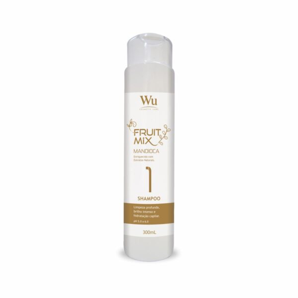 SHAMPOO FRUIT MIX MANDIOCA WU 300ml